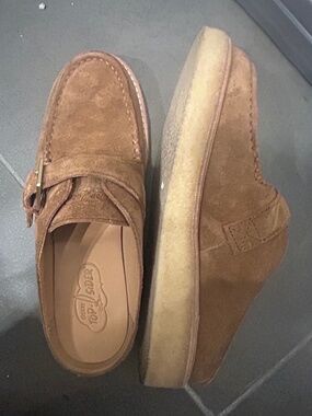 Sperry Brown Suede Crepe Sole Mule -- RARE